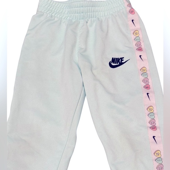 Kids Nike Track Set Full Zip Jacket and Pants Joggers Size 4T Mint Color - Picture 5 of 5